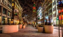 丹佛圣诞节,光影交织，温馨满城